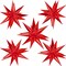 60 Pcs Star Balloons 12 Spike Foil Explosion Party Decoration Balloons
